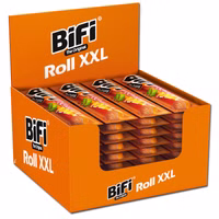 Bifi Roll XXL, Snack, Salami,Weizen-Gebäck, 24 Stück Bifi Roll XXL, Snack, Salami,Weizen-Gebäck, 24 Stück Bild 1