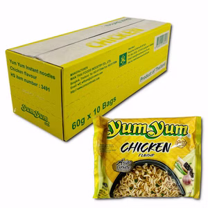 Yum Yum Instant-Nudel-Suppe Chicken, Huhn 10 Beutel Yum Yum Instant-Nudel-Suppe Chicken, Huhn 10 Beutel Bild 1