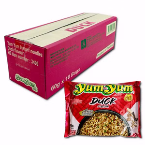Yum Yum Instant-Nudel-Suppe Duck, Ente 10 Beutel Yum Yum Instant-Nudel-Suppe Duck, Ente 10 Beutel Bild 1