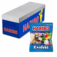 Haribo Lakritz Konfekt 24 Beutel je 100g Haribo Lakritz Konfekt 24 Beutel je 100g Bild 1
