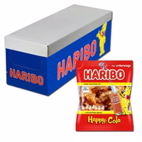 Haribo Happy Cola, Colafläschchen, 30 Beutel je 100g Haribo Happy Cola, Colafläschchen, 30 Beutel je 100g Bild 1
