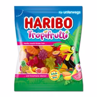 Haribo Tropifrutti, Fruchtgummi, 30 Beutel, 100g Haribo Tropifrutti, Fruchtgummi, 30 Beutel, 100g Bild 2