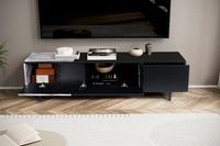Lowboard FineBuy TV Schrank 150 cm Fernsehtisch Fernsehschrank Türen Schublade – Ansicht 4