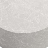 Couchtisch FineBuy Sofatisch MONOBLOC 60 cm Wohnzimmertisch Rund Loungetisch – Ansicht 5