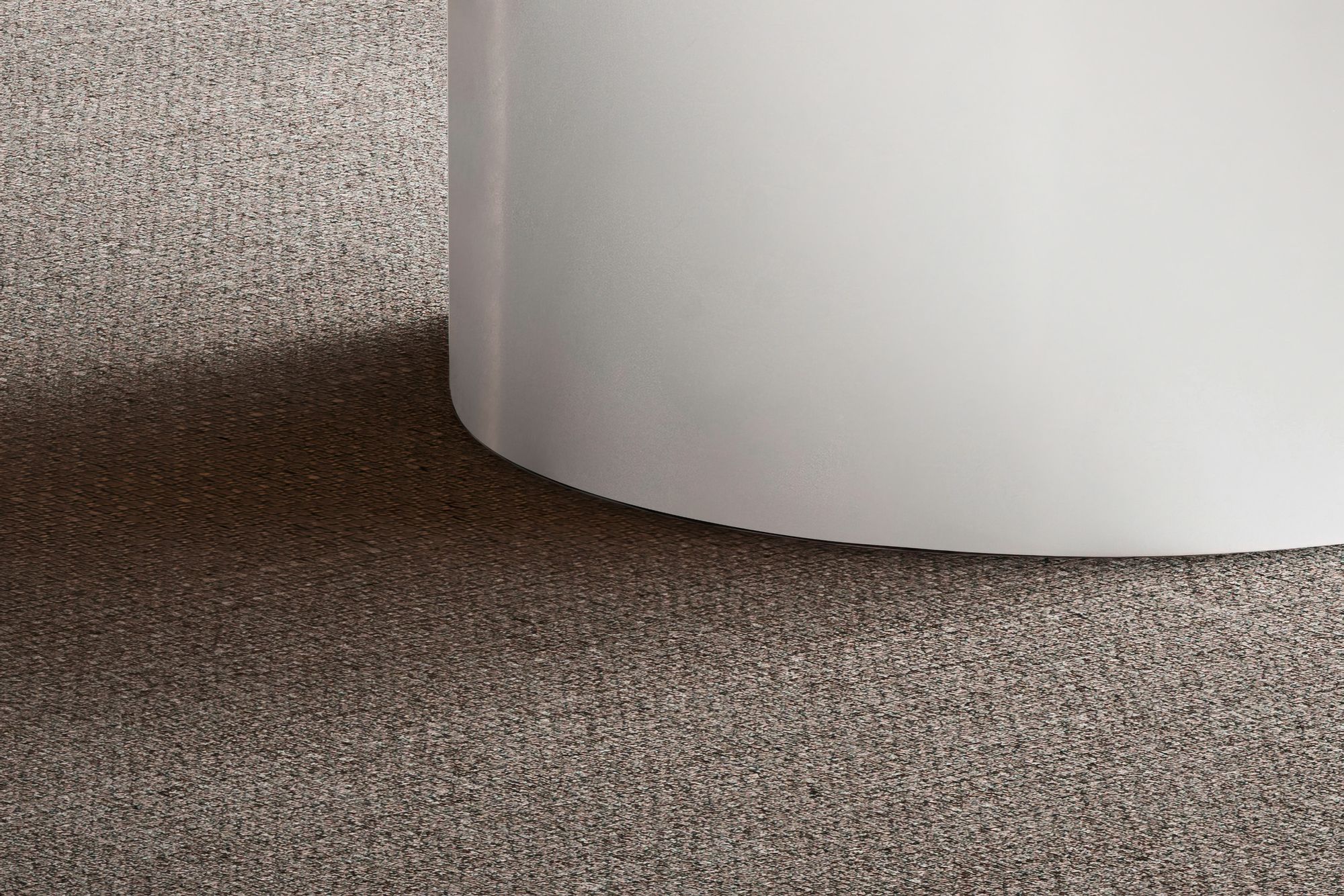 Couchtisch FineBuy Sofatisch MONOBLOC Weiß Hochglanz 60 cm Wohnzimmertisch Rund – Ansicht 5