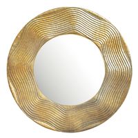 Wandspiegel FineBuy Flurspiegel Rund Metall 74 cm Spiegel Flur Hängespiegel – Ansicht 6