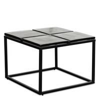 Couchtisch FineBuy Sofatisch Glas 58x58 cm Wohnzimmertisch Tisch Quadratisch – Ansicht 6