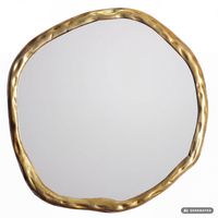 Wandspiegel FineBuy Flurspiegel Asymmetrisch 60 cm Spiegel Flur Hängespiegel – Ansicht 6