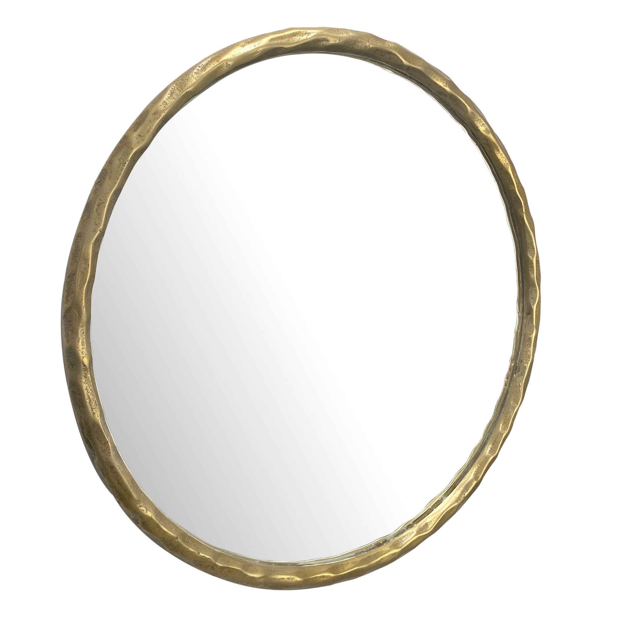 Wandspiegel FineBuy Flurspiegel Rund Metall 60 cm Spiegel Flur Hängespiegel – Ansicht 6