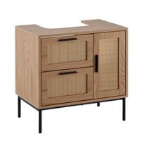 Waschbeckenunterschrank FineBuy Badschrank 60x60x40cm Bad Unterschrank Schublade – Ansicht 6