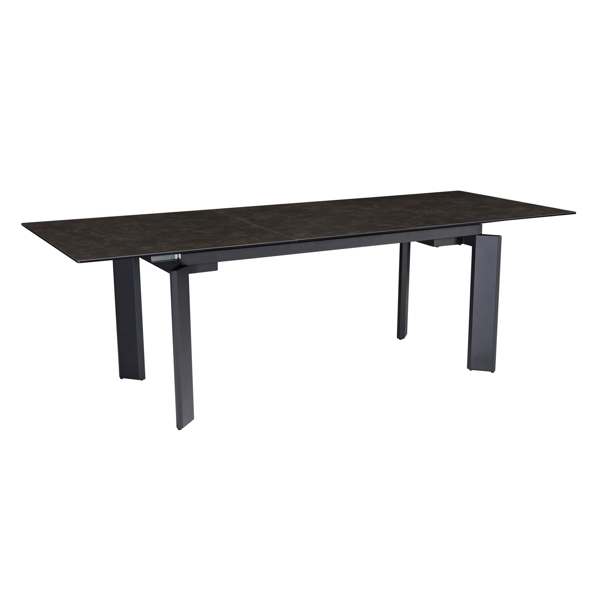 FineBuy Ausziehbarer Design Esstisch 180 - 240 cm Glas Keramik Keramiktisch Esszimmertisch – Ansicht 6