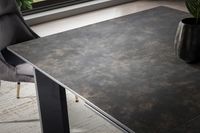 FineBuy Ausziehbarer Design Esstisch 180 - 240 cm Glas Keramik Keramiktisch Esszimmertisch – Ansicht 5