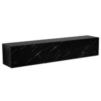 TV Schrank FineBuy Hängend 160 cm Lowboard Marmor-Optik TV-Kommode Klapptür – Ansicht 6