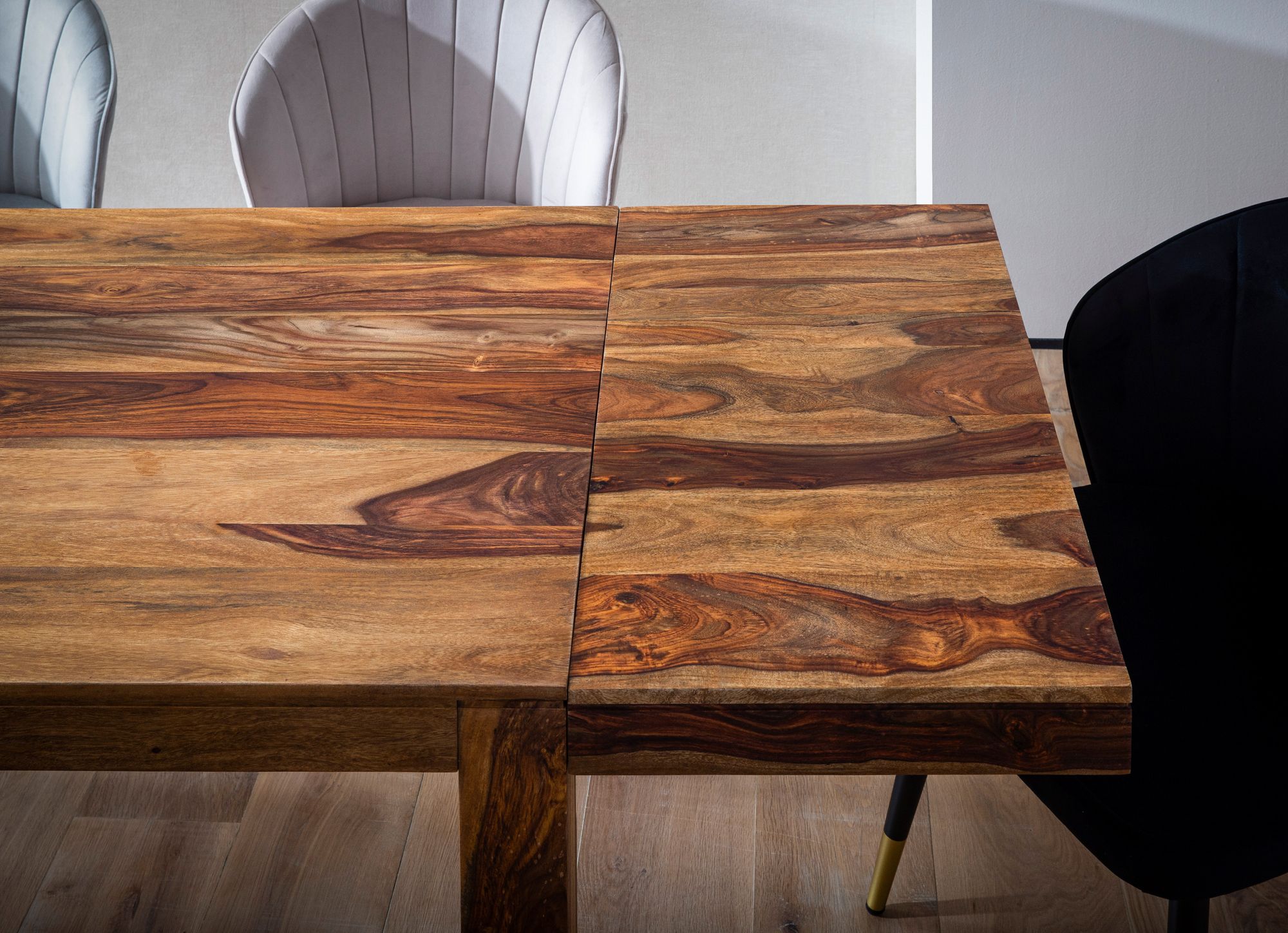 Esszimmertisch Erweiterbar FineBuy Esstisch 120 - 200 cm Holz Massiv Küchentisch – Ansicht 6