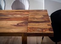 Esszimmertisch Erweiterbar FineBuy Esstisch 120 - 200 cm Holz Massiv Küchentisch – Ansicht 6