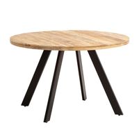 Esszimmertisch FineBuy Esstisch 120 cm Mango Holz Massiv Küchentisch Rund Modern – Ansicht 6