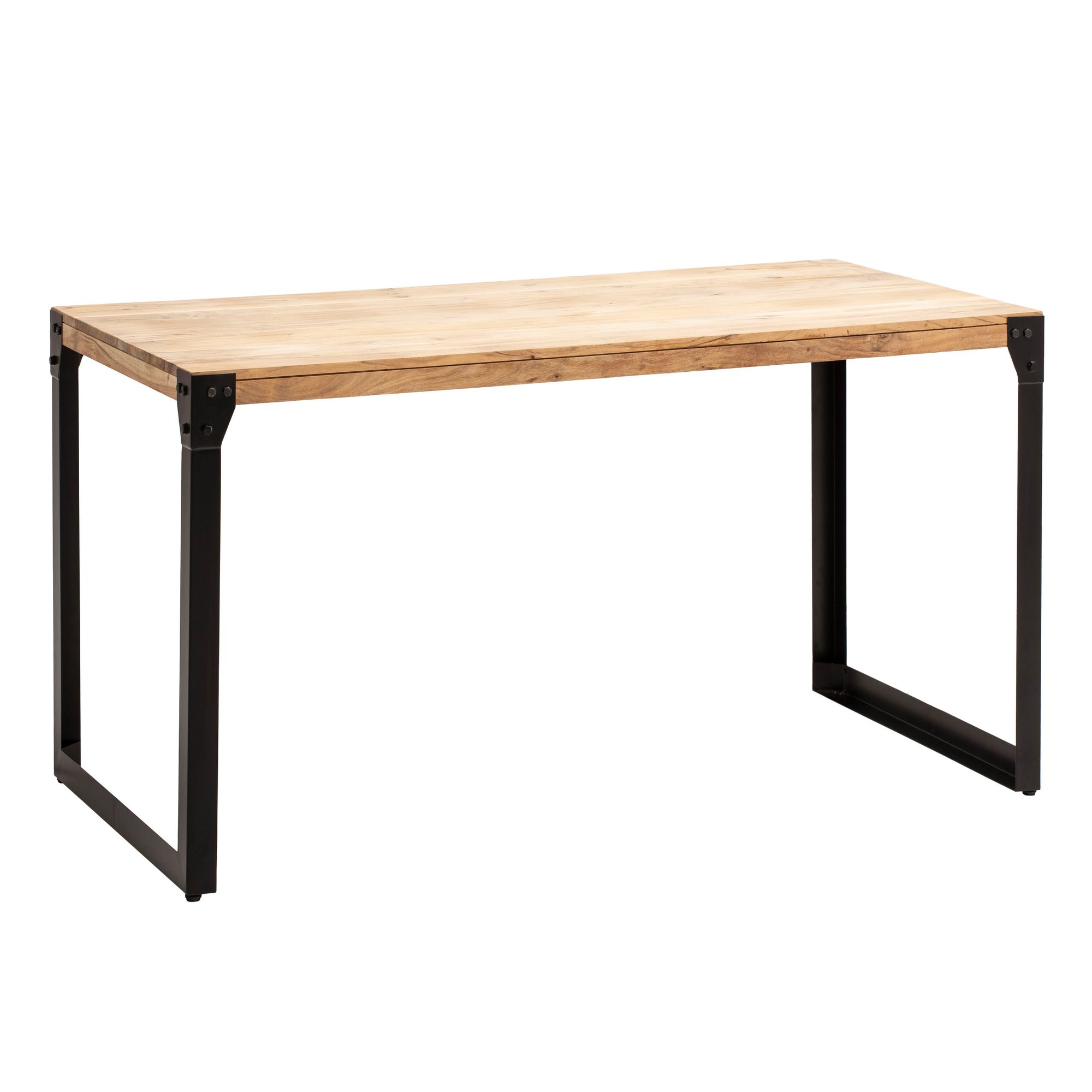 Esszimmertisch FineBuy 120 cm Esstisch Akazie Holz Massiv Küchentisch Industrial – Ansicht 6