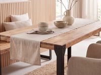 Esszimmertisch FineBuy 120 cm Esstisch Akazie Holz Massiv Küchentisch Industrial – Ansicht 4