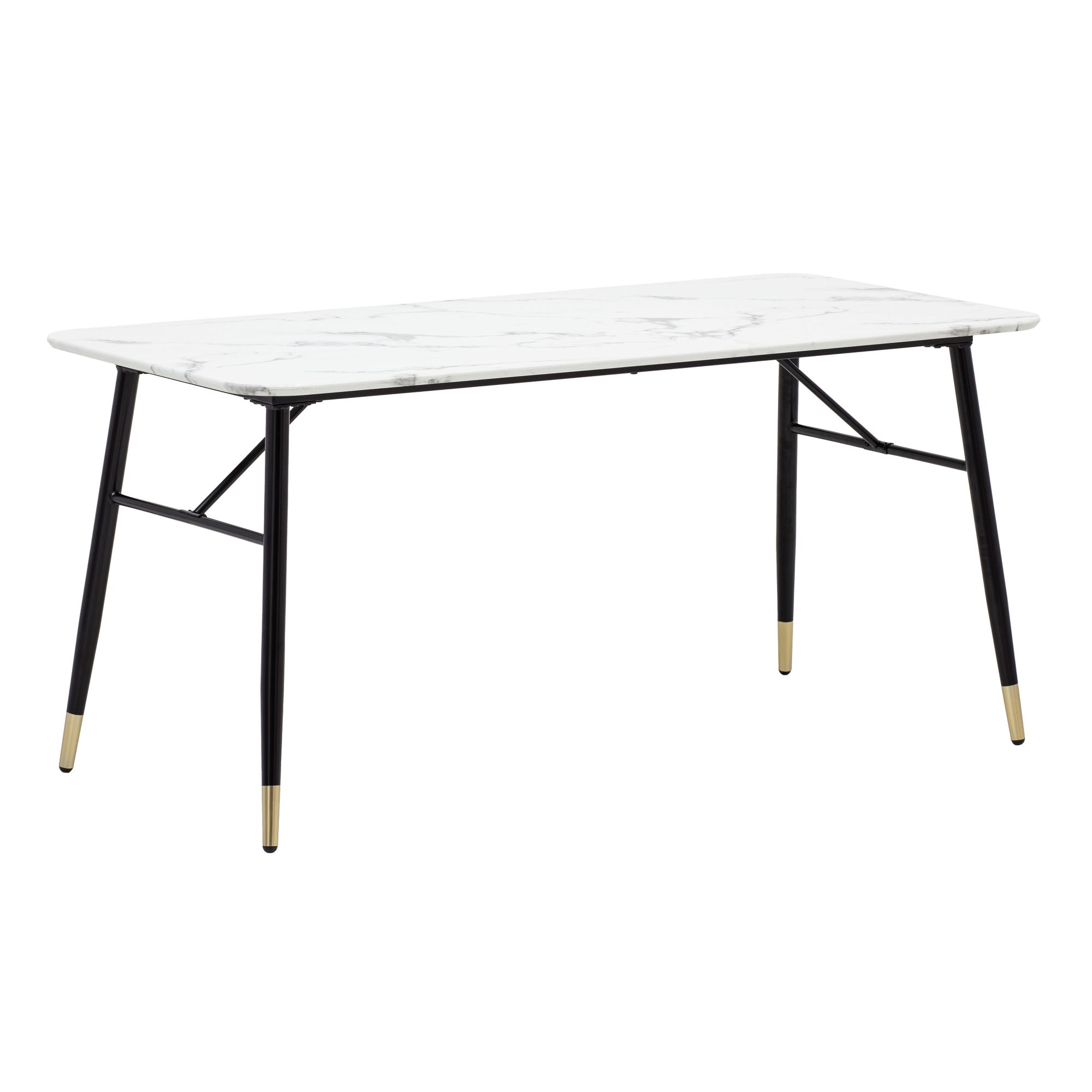 Esszimmertisch FineBuy Marmor Optik Weiß Esstisch Küchentisch Tisch Esszimmer – Ansicht 6
