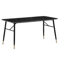Esszimmertisch FineBuy Marmor Optik Schwarz Esstisch Küchentisch Tisch Esszimmer – Ansicht 6