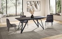 Esstisch FineBuy Esszimmertisch 180 - 260 cm Ausziehbar Keramik Keramiktisch – Ansicht 2