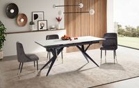 Esstisch FineBuy Esszimmertisch 180 - 260 cm Keramiktisch Ausziehbar Keramik – Ansicht 2