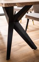 Esszimmertisch FineBuy Küchentisch Akazie Holz Massiv Esstisch Loft Groß Modern – Ansicht 5