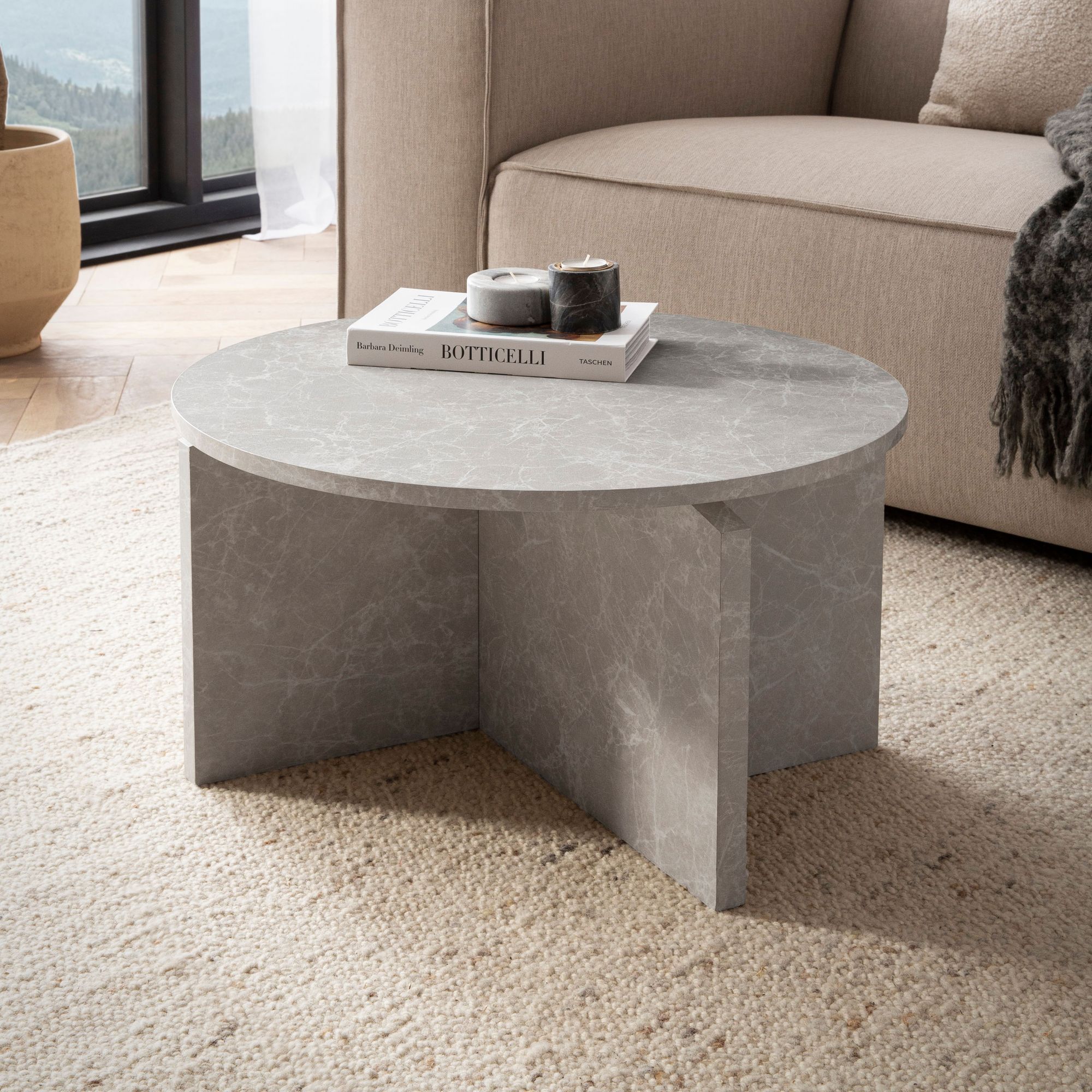 FineBuy Couchtisch 60x60x33 cm Sofatisch Modern, Design Wohnzimmertisch Rund, Loungetisch Klein, Kaffeetisch Beistelltisch | Farbe: Schwarz FineBuy Couchtisch 60x60x33 cm Sofatisch Modern, Design Wohnzimmertisch Rund, Loungetisch Klein, Kaffeetisch Beistelltisch | Farbe: Schwarz