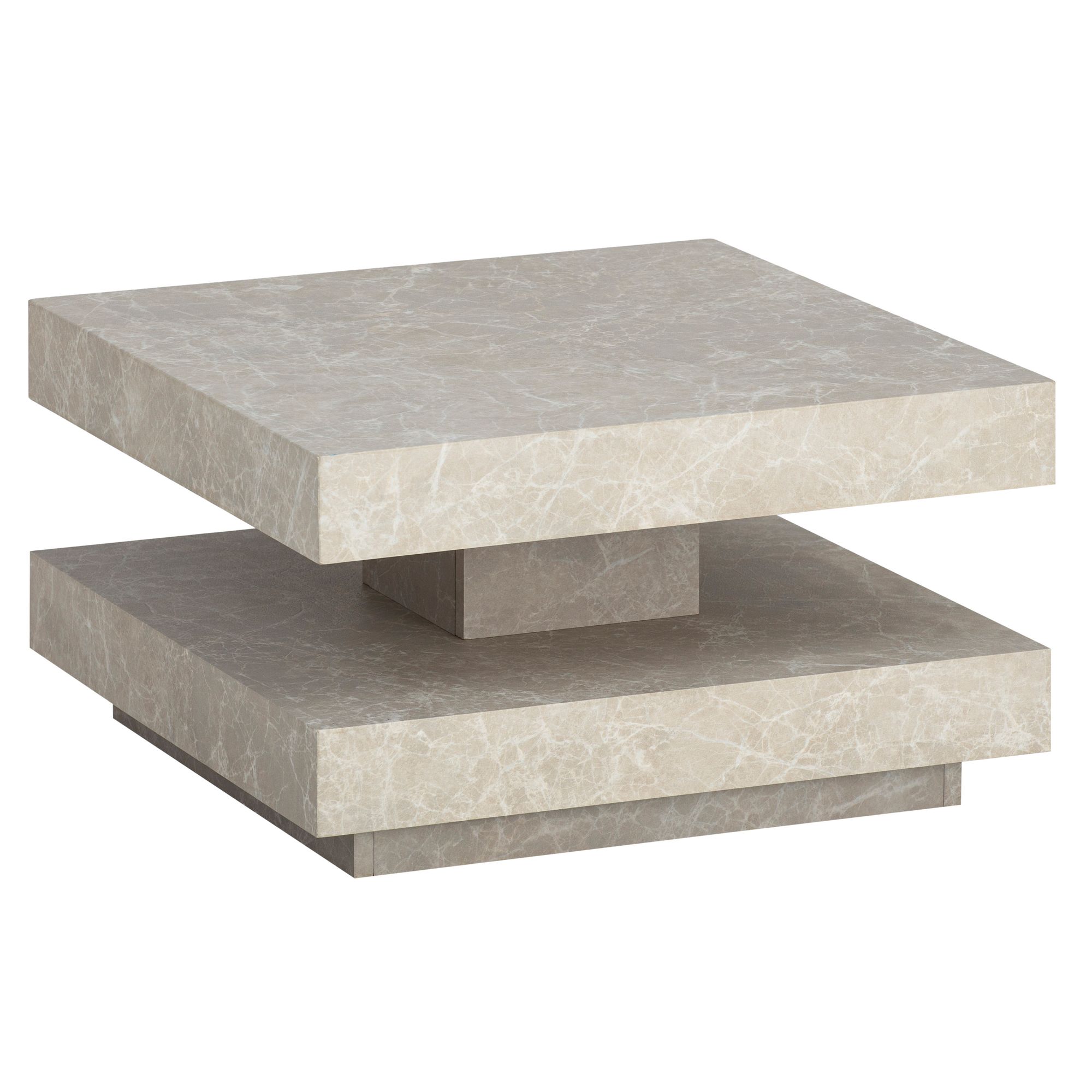 FineBuy Couchtisch 60x60x34 cm Sofatisch Modern, Design Wohnzimmertisch mit Stauraum Quadratisch, Loungetisch Klein, Kaffeetisch | Farbe: Beige FineBuy Couchtisch 60x60x34 cm Sofatisch Modern, Design Wohnzimmertisch mit Stauraum Quadratisch, Loungetisch Klein, Kaffeetisch | Farbe: Beige