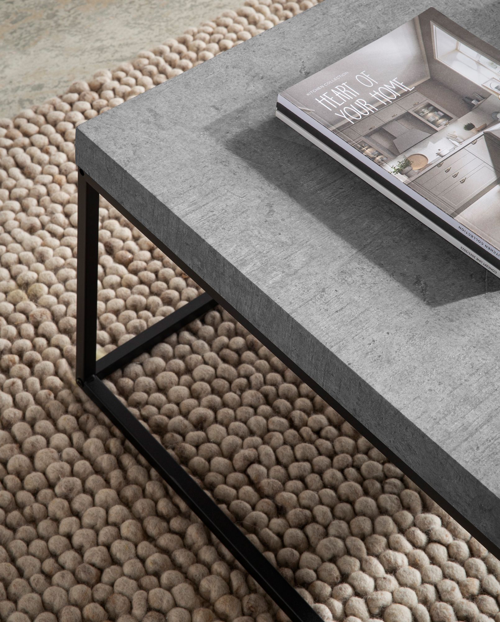 Couchtisch FineBuy Sofatisch 60 cm Wohnzimmertisch Klein Kaffeetisch Modern – Ansicht 4