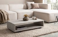 Couchtisch FineBuy 100 cm Wohnzimmertisch Sofatisch Stauraum Groß Kaffeetisch – Ansicht 2