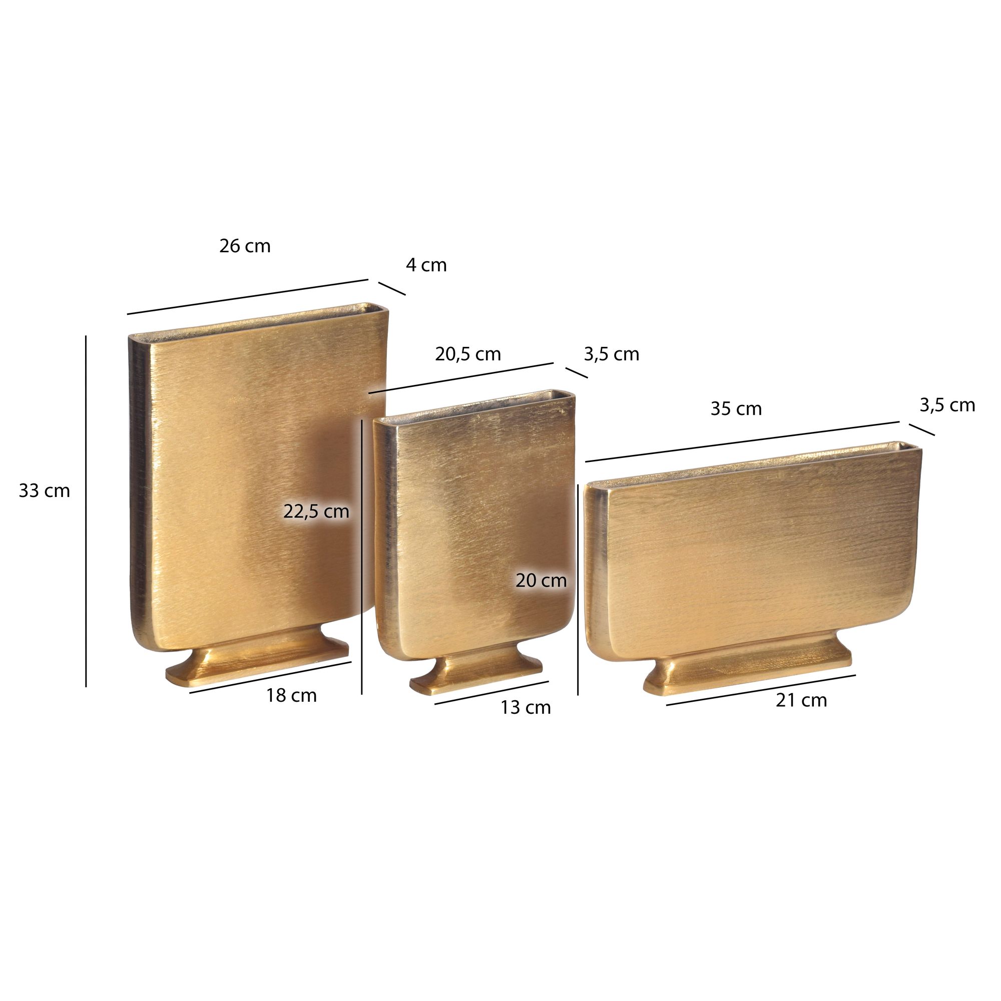 FineBuy Deko Vase 3er Set Aluminium Blumenvase Modern, Dekovase Eckig 3-teilig für Blumen, Alu Tischvase Wohndeko Metall Tischdeko Handgefertigt | Farbe: Silber FineBuy Deko Vase 3er Set Aluminium Blumenvase Modern, Dekovase Eckig 3-teilig für Blumen, Alu Tischvase Wohndeko Metall Tischdeko Handgefertigt | Farbe: Silber