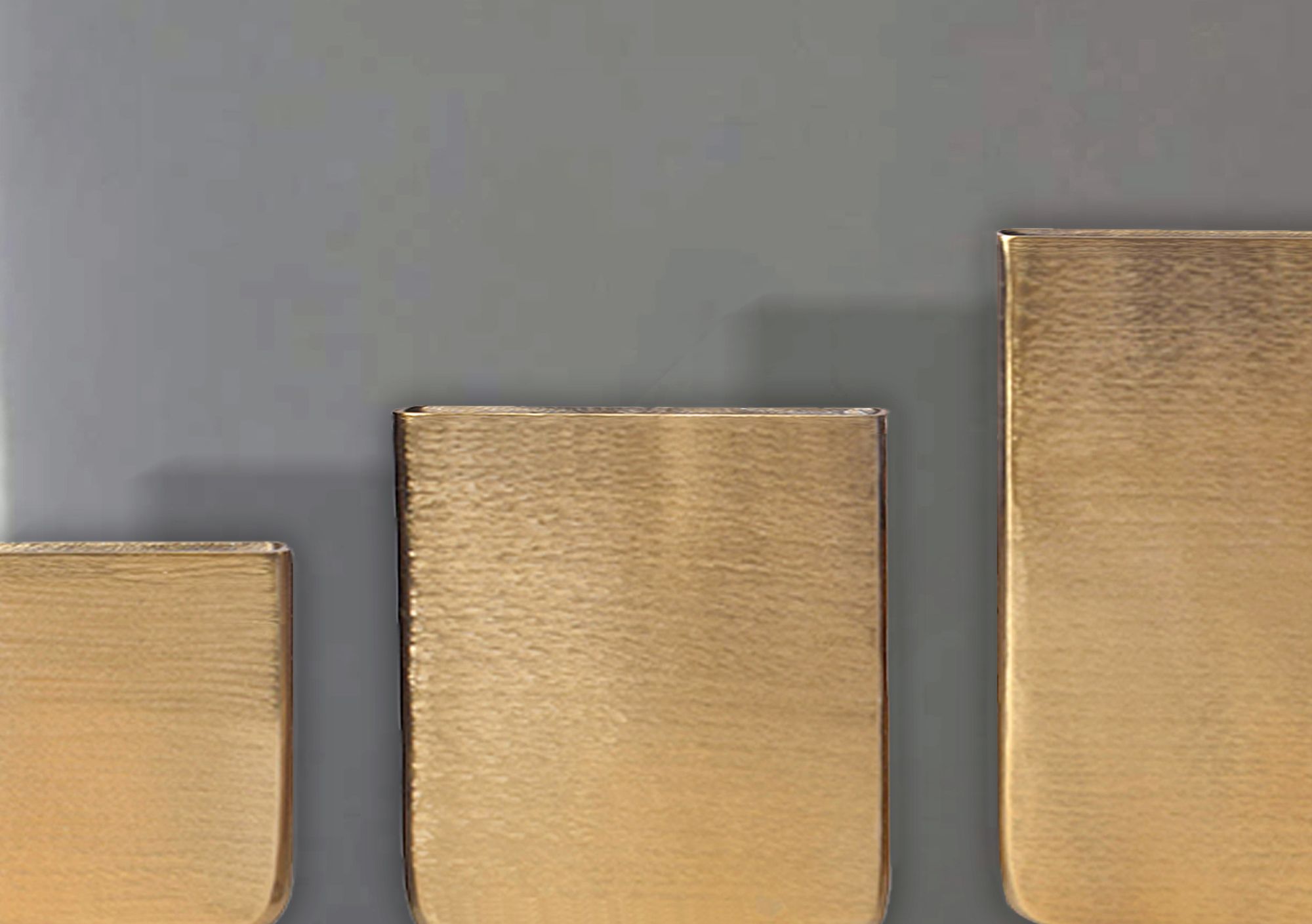 FineBuy Deko Vase 3er Set Aluminium Blumenvase Modern, Dekovase Eckig 3-teilig für Blumen, Alu Tischvase Wohndeko Metall Tischdeko Handgefertigt | Farbe: Silber FineBuy Deko Vase 3er Set Aluminium Blumenvase Modern, Dekovase Eckig 3-teilig für Blumen, Alu Tischvase Wohndeko Metall Tischdeko Handgefertigt | Farbe: Silber