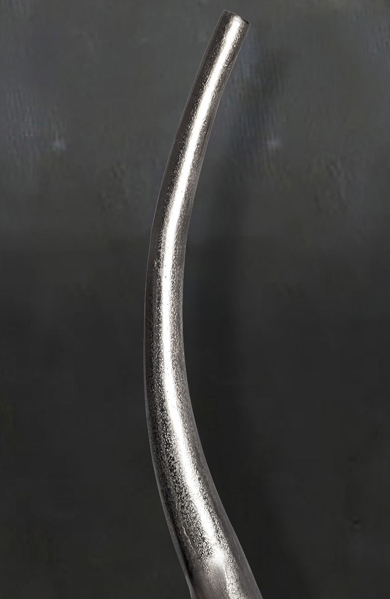 Vase 100 cm Aluminium Blumenvase Spirale Bodenvase Wohndeko Groß Dekovase Modern – Ansicht 4