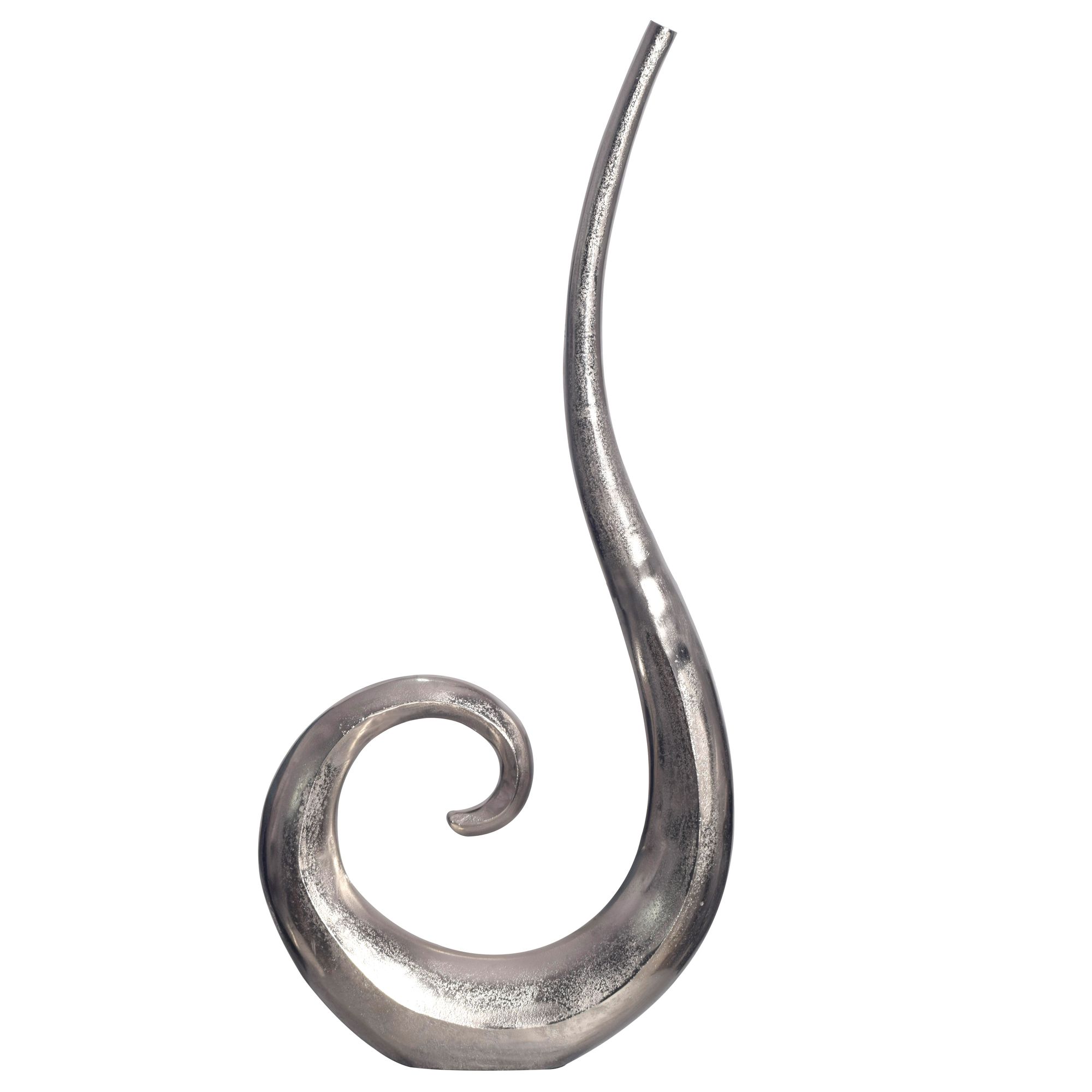 Vase 100 cm Aluminium Blumenvase Spirale Bodenvase Wohndeko Groß Dekovase Modern – Ansicht 9