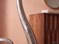 Vase 100 cm Aluminium Blumenvase Spirale Bodenvase Wohndeko Groß Dekovase Modern – Ansicht 8