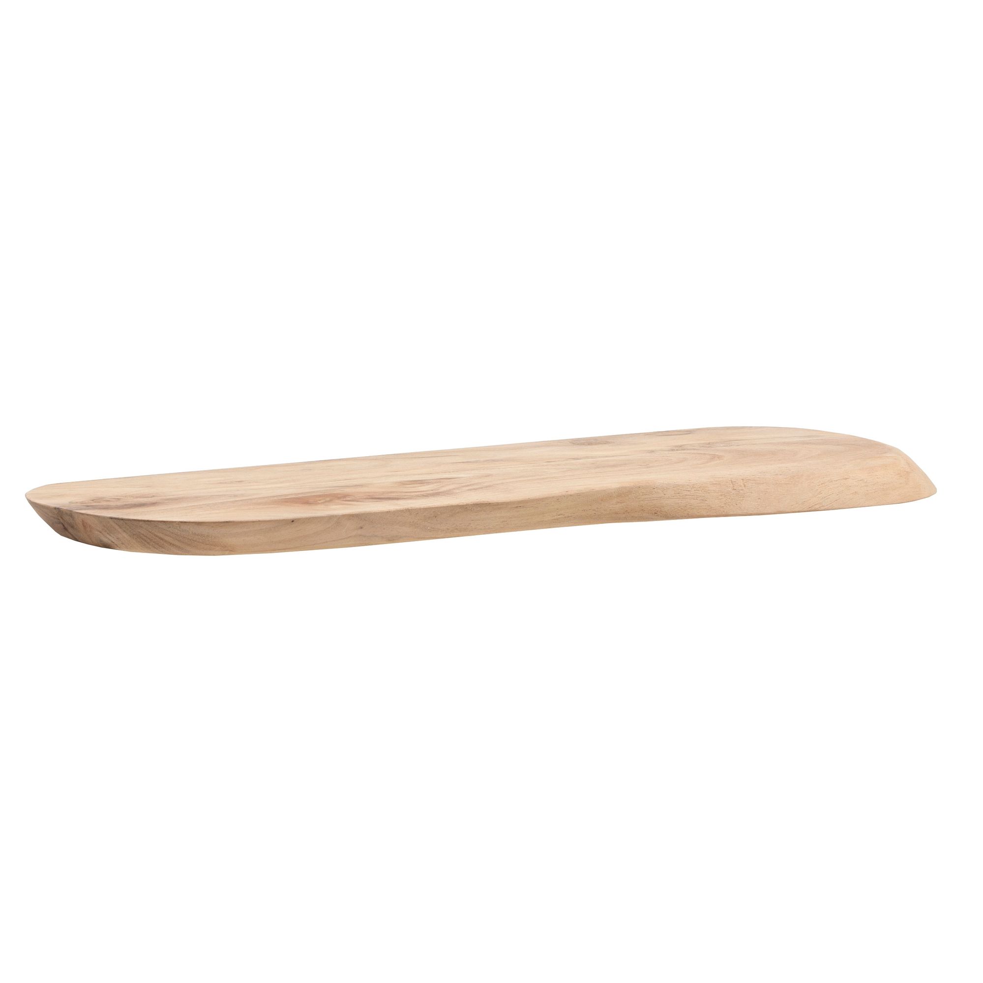 Wandregal Akazie Massivholz Holzregal Wandboard Regal organisch Holz massiv – Ansicht 6