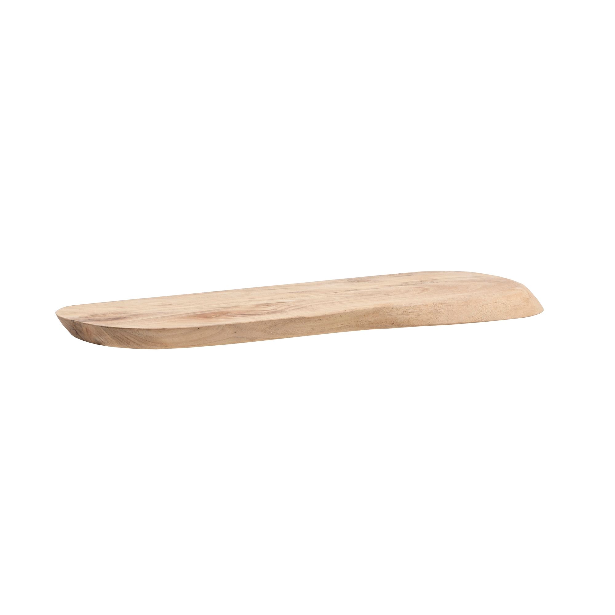 Wandregal Akazie Massivholz Holzregal Wandboard Regal organisch Holz massiv – Ansicht 6