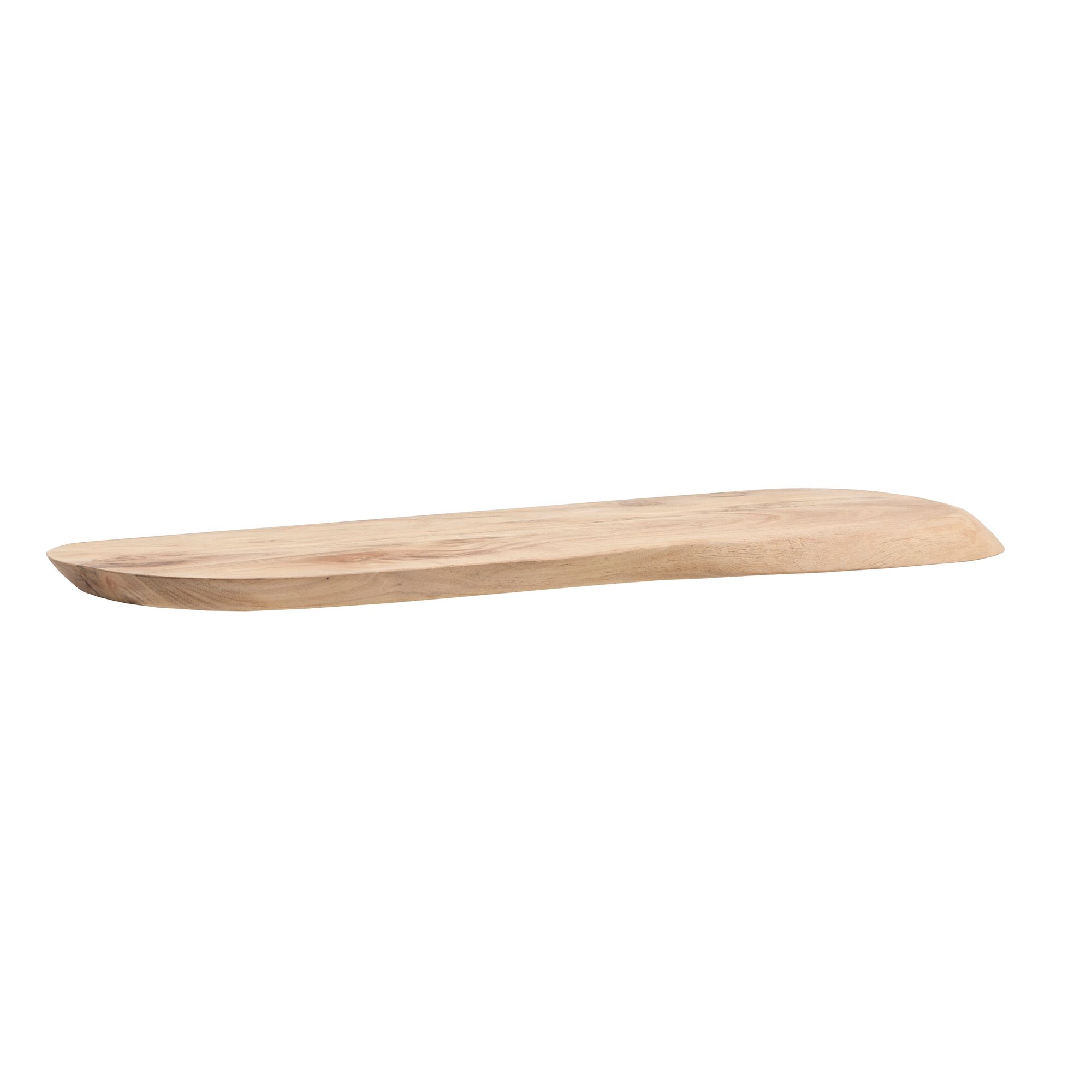 Wandregal Akazie Massivholz Holzregal Wandboard Regal organisch Holz massiv – Ansicht 6