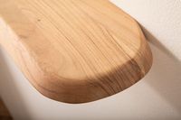 Wandregal Akazie Massivholz Holzregal Wandboard Regal organisch Holz massiv – Ansicht 4