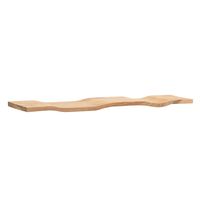 Wandregal Akazie Massivholz Holzregal Wandboard Regal Wellenform Massiv Modern – Ansicht 6