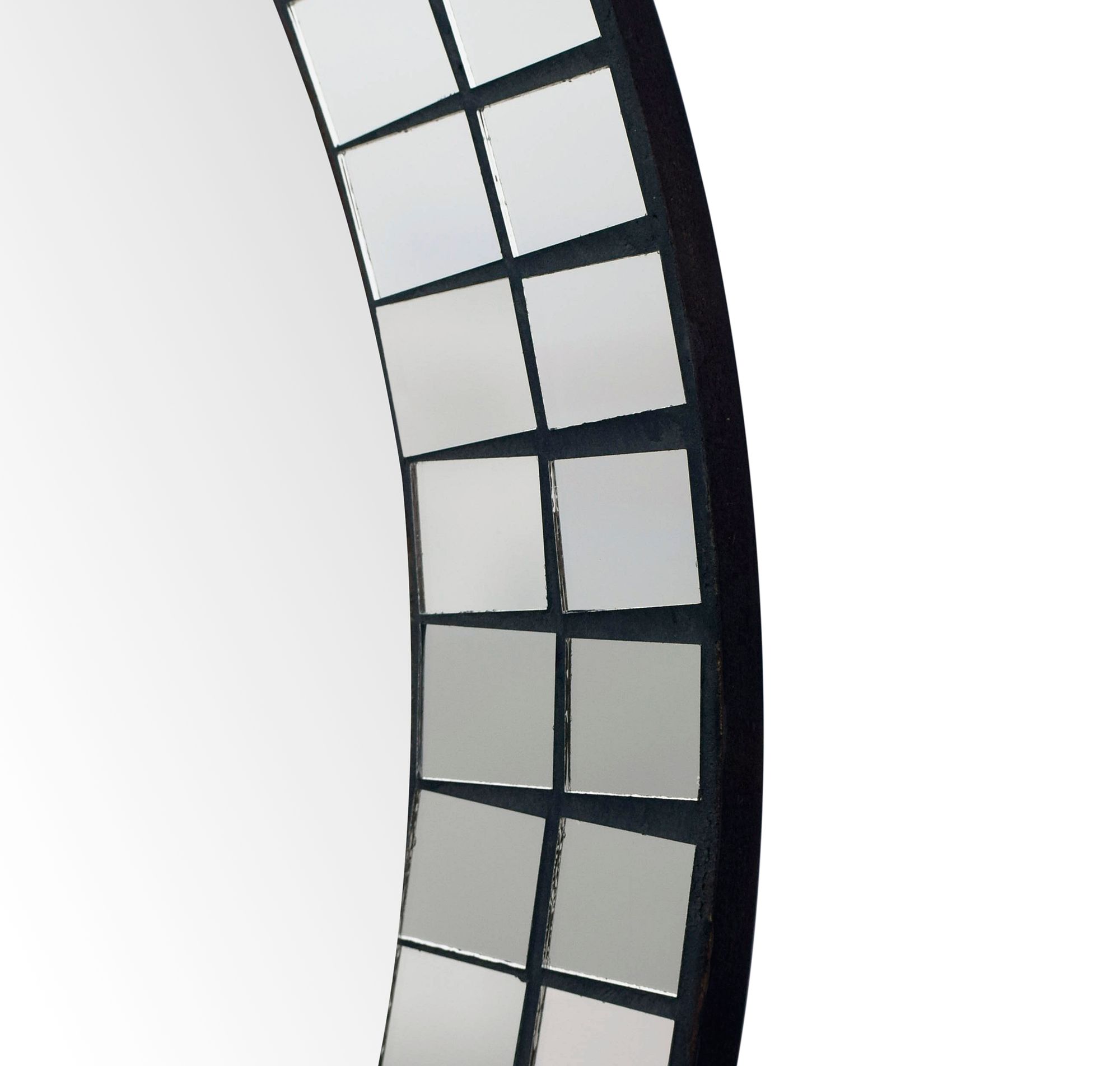 Wandspiegel rund 60cm Dekospiegel Hängespiegel Flurspiegel Wohnspiegel Spiegel – Ansicht 5