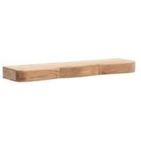 Wandregal Akazie Hängeregal mit Schublade Holz Wandboard Regal für die Wand – Ansicht 6