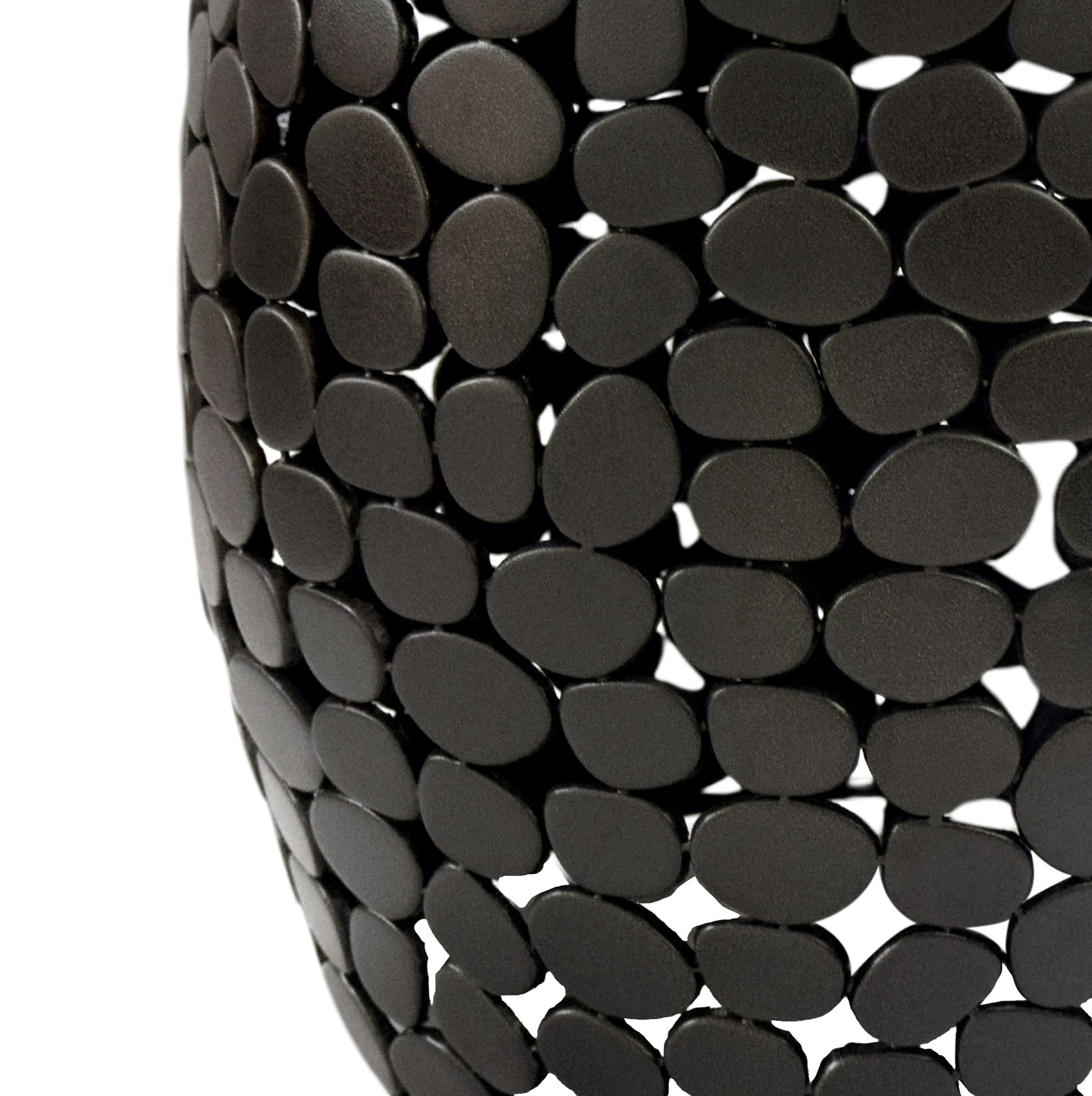 FineBuy Design Beistelltisch rund 40cm aus Aluminium schwarz & Marmor Tischplatte – Couchtisch Alu – Metall Wohnzimmertisch – Dekotisch Handmade | Farbe: Schwarz FineBuy Design Beistelltisch rund 40cm aus Aluminium schwarz & Marmor Tischplatte – Couchtisch Alu – Metall Wohnzimmertisch – Dekotisch Handmade | Farbe: Schwarz