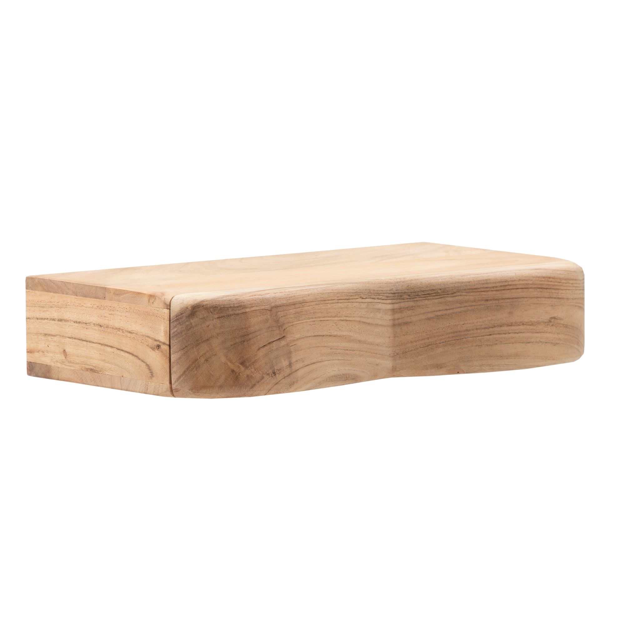 Schwebende Nachtkonsole Massiv 40cm Nachttisch Schublade Hängend Nachtschrank – Ansicht 6