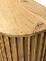 Bücherregal Standregal Massivholz mit Schublade Wohnregal modern Schrank klein – Ansicht 5