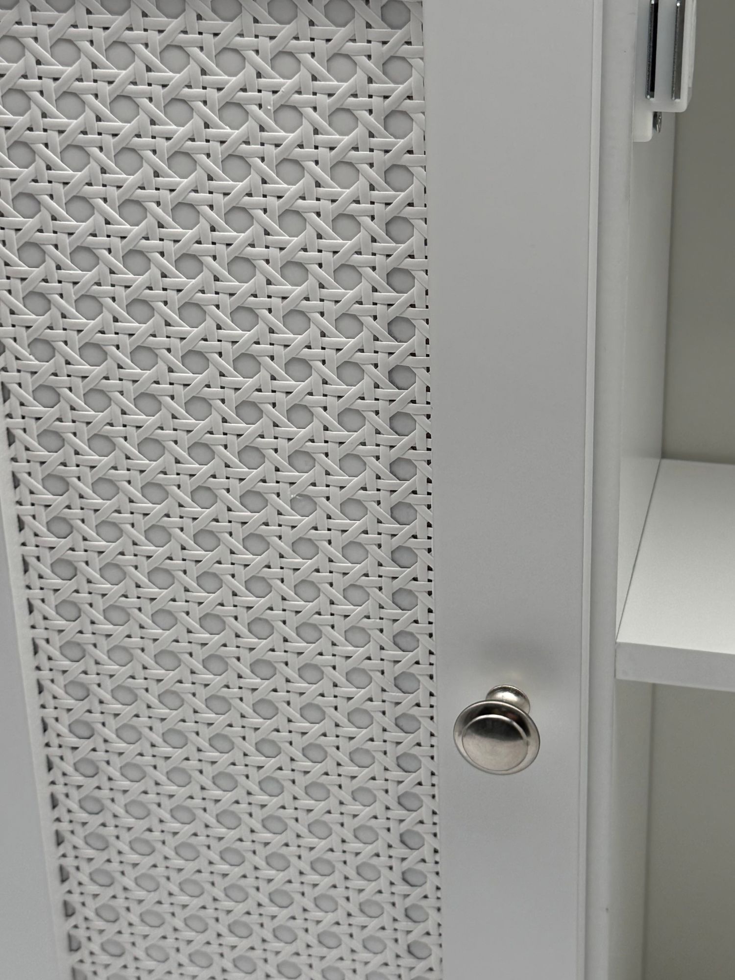 Hängeschrank Weiß 60cm Badezimmer Wandschrank Spiegelschrank Wandschrank Bad – Ansicht 5