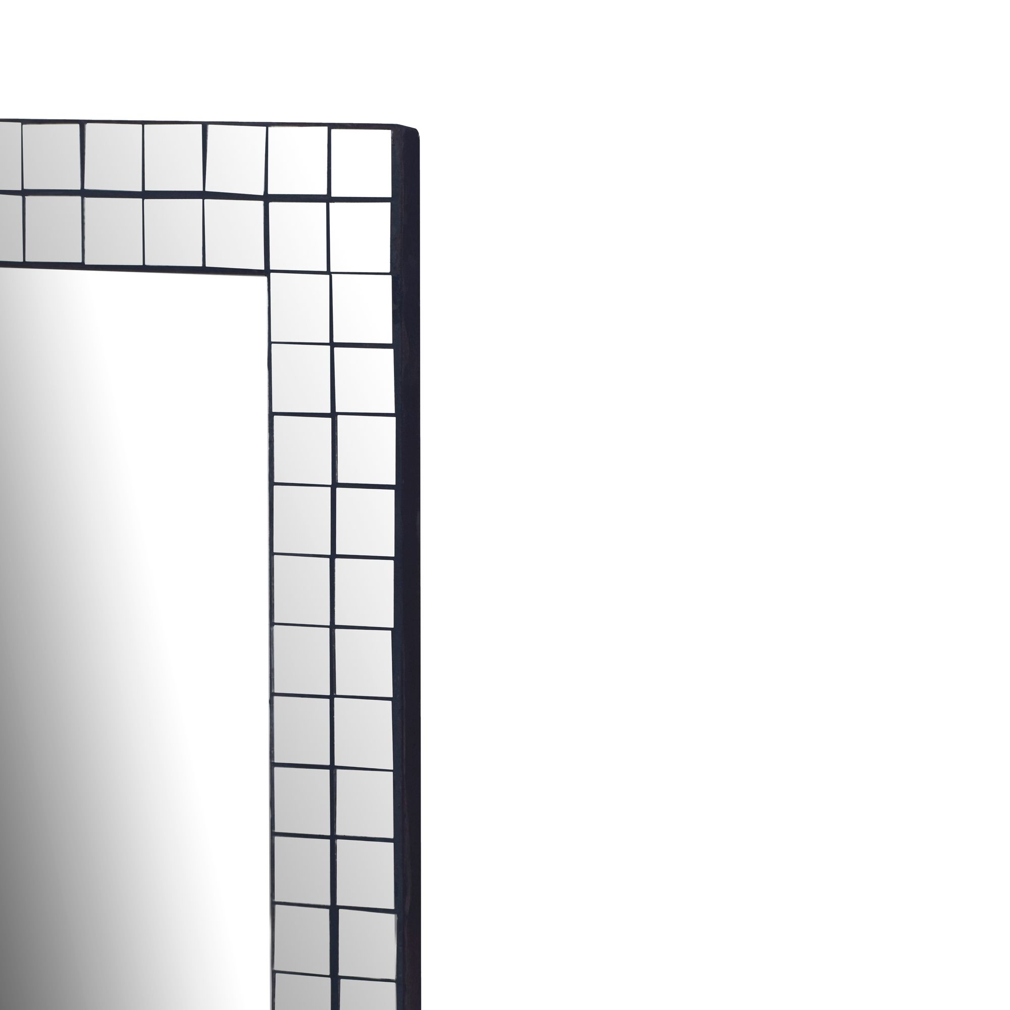 Wandspiegel eckig 90cm Dekospiegel Hängespiegel Flurspiegel Wohnspiegel Spiegel – Ansicht 4