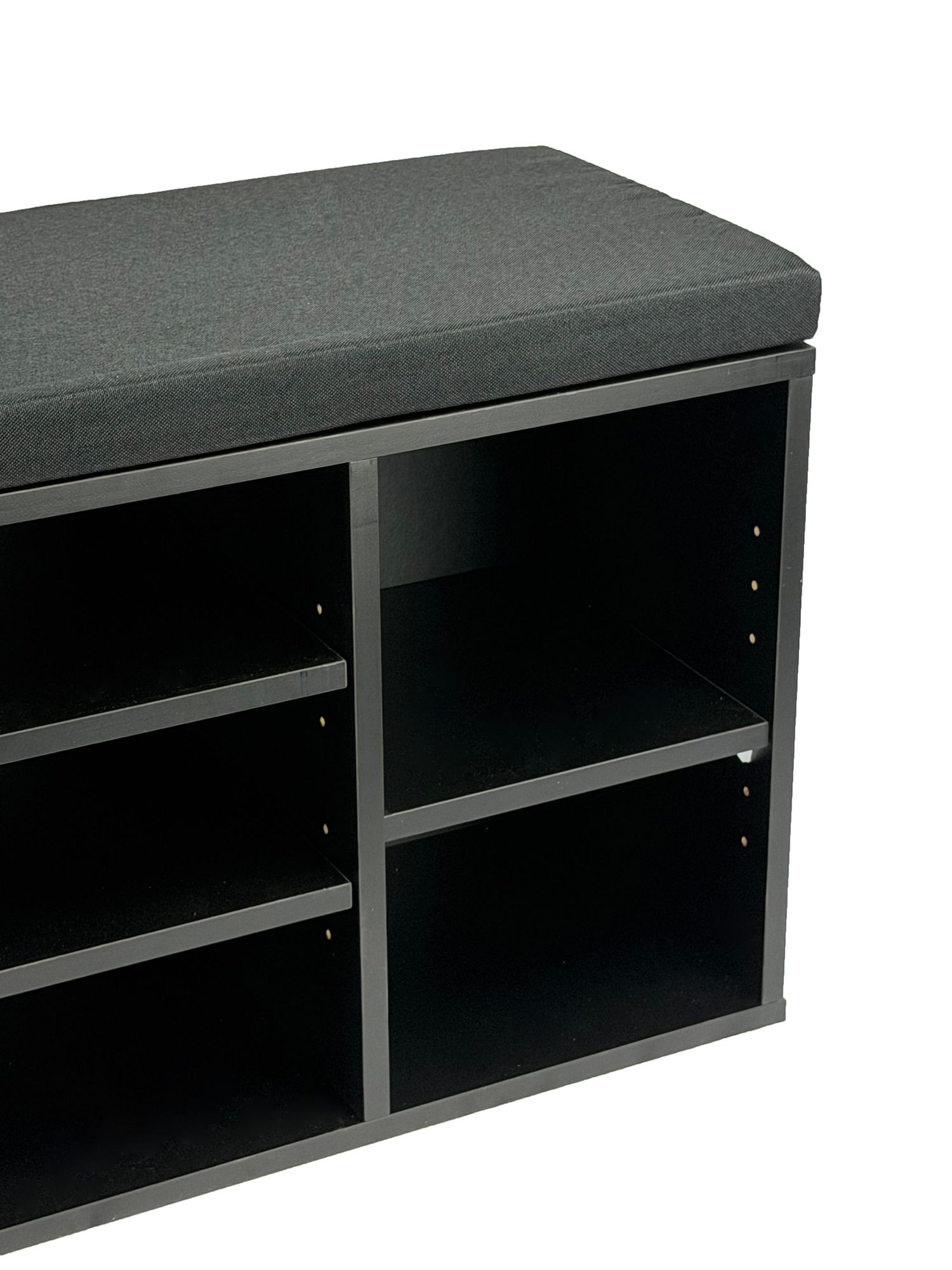 Schuhbank 100cm Sitzbank Flurbank Schuhregal Flurmöbel mit Schublade Modern – Ansicht 5