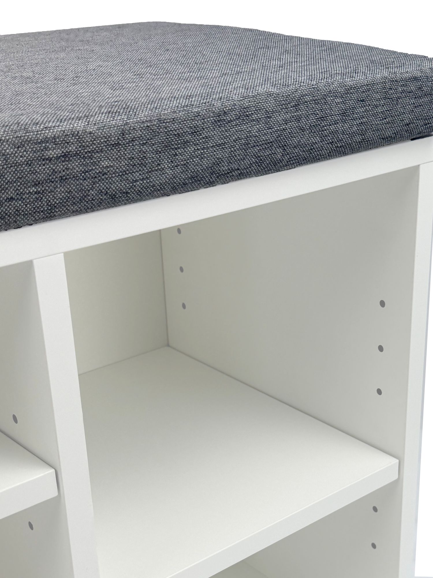 Schuhbank 100cm Sitzbank Flurbank Schuhregal Flurmöbel mit Schublade Modern – Ansicht 5